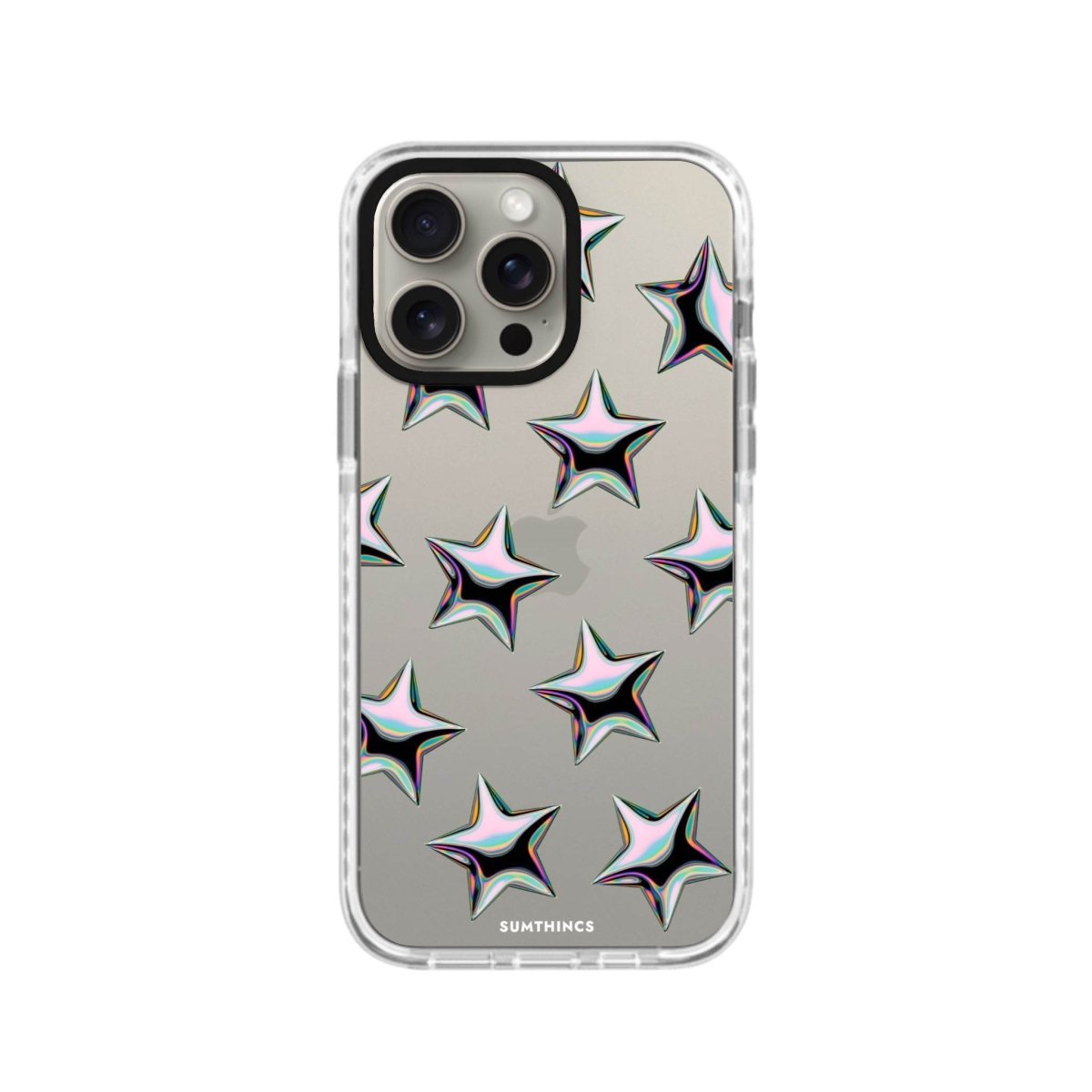 iPhone 11 Pro Stars Procase Şeffaf Telefon Kılıfı Beyaz Şeffaf - SUMTHINCS