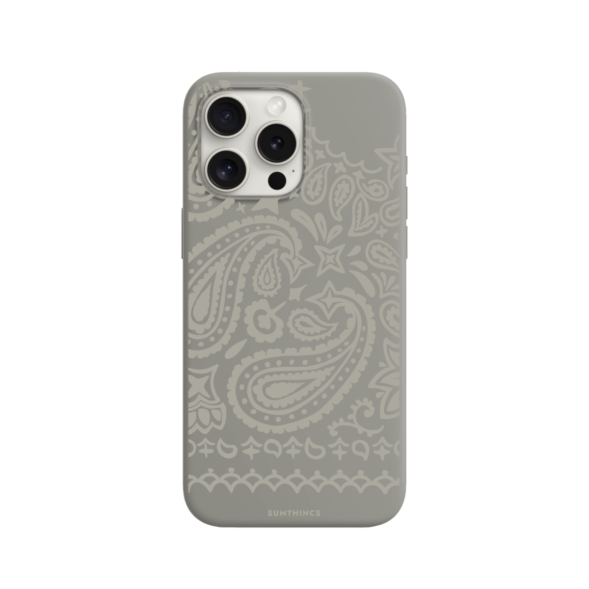 iPhone 11 Urban Bandana Premium Telefon Kılıfı Gri - SUMTHINCS