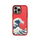 iPhone 11 Waves Procase Şeffaf Telefon Kılıfı Kırmızı - SUMTHINCS