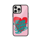 iPhone 12 All You Need is Love Glossy Cam Telefon Kılıfı - SUMTHINCS