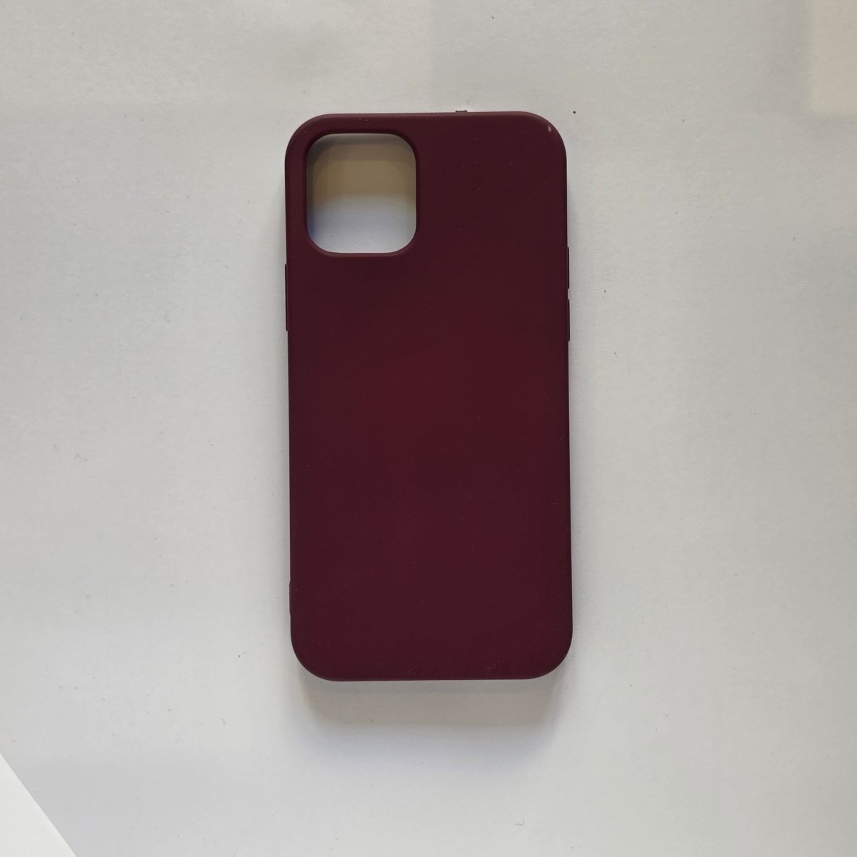 iPhone 12 Bordo Premium Telefon Kılıfı OUTLET - Sumthincs