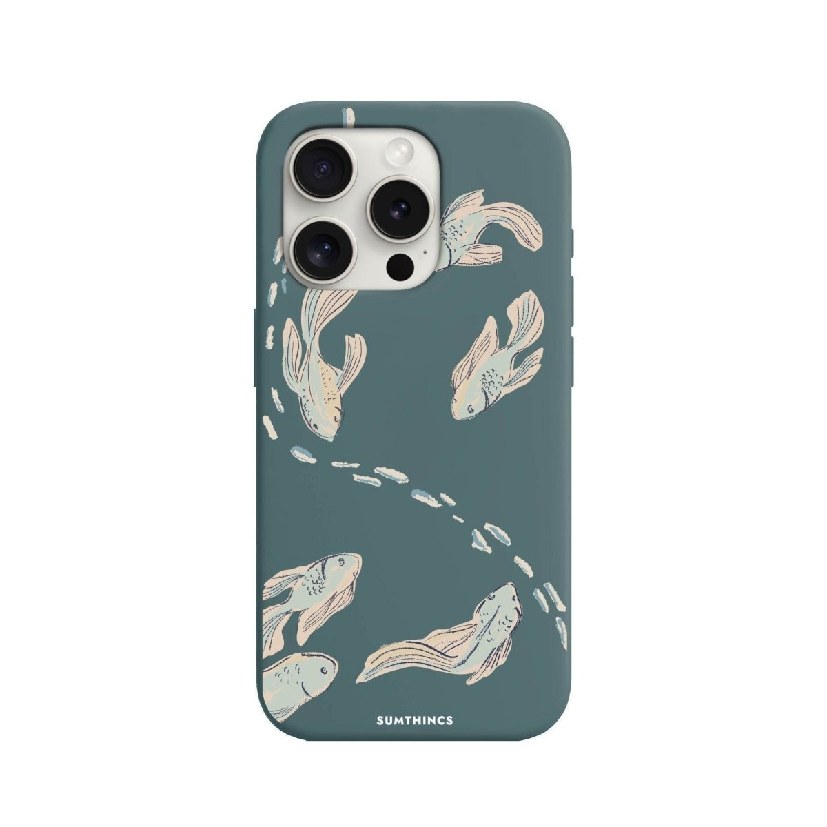 iPhone 12 Mini Koi Fish Premium Telefon Kılıfı - SUMTHINCS