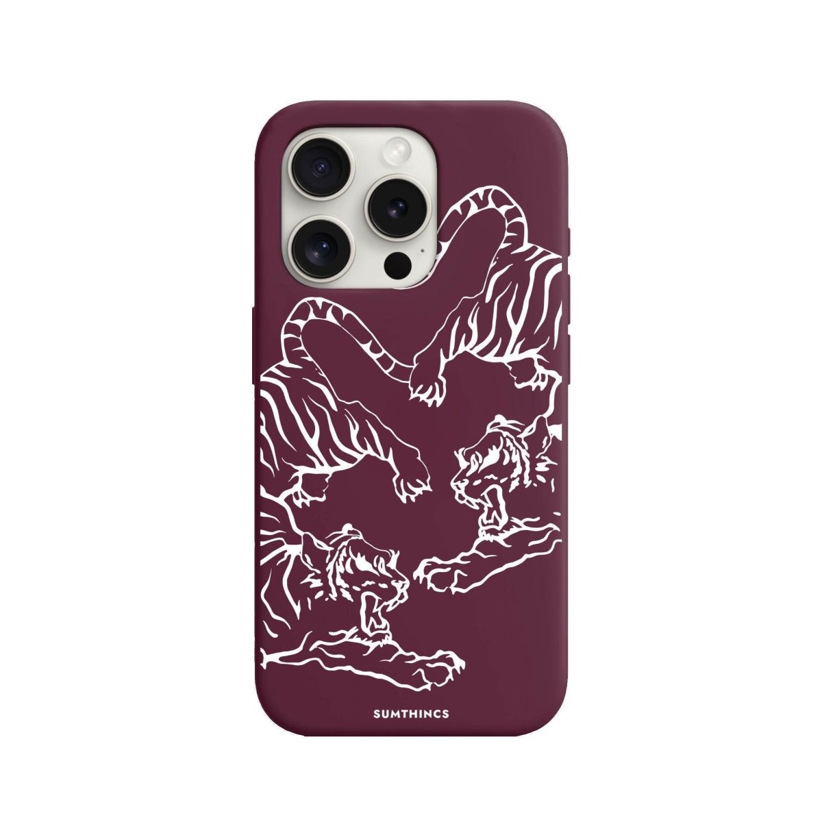 iPhone 12 Mini Tigers Premium Telefon Kılıfı - SUMTHINCS