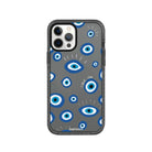 iPhone 12 Pro Max I See You Procase Şeffaf Telefon Kılıfı Antrasit - SUMTHINCS