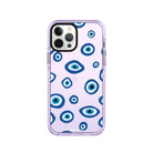 iPhone 12 Pro Max I See You Procase Şeffaf Telefon Kılıfı Lila - SUMTHINCS