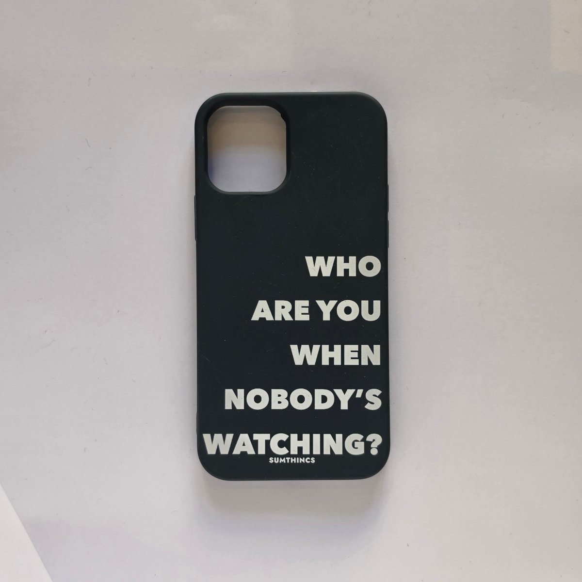 iPhone 12 who are you Premium Telefon Kılıfı - Sumthincs