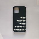 iPhone 12 who are you Premium Telefon Kılıfı - Sumthincs