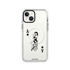 iPhone 13 Ace Queen Magsafe Procase Şeffaf Telefon Kılıfı Beyaz Şeffaf - SUMTHINCS