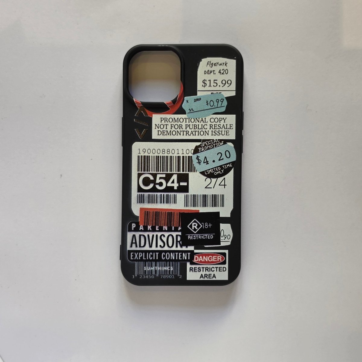 iPhone 13 Barcode Premium Telefon Kılıfı OUTLET - Sumthincs