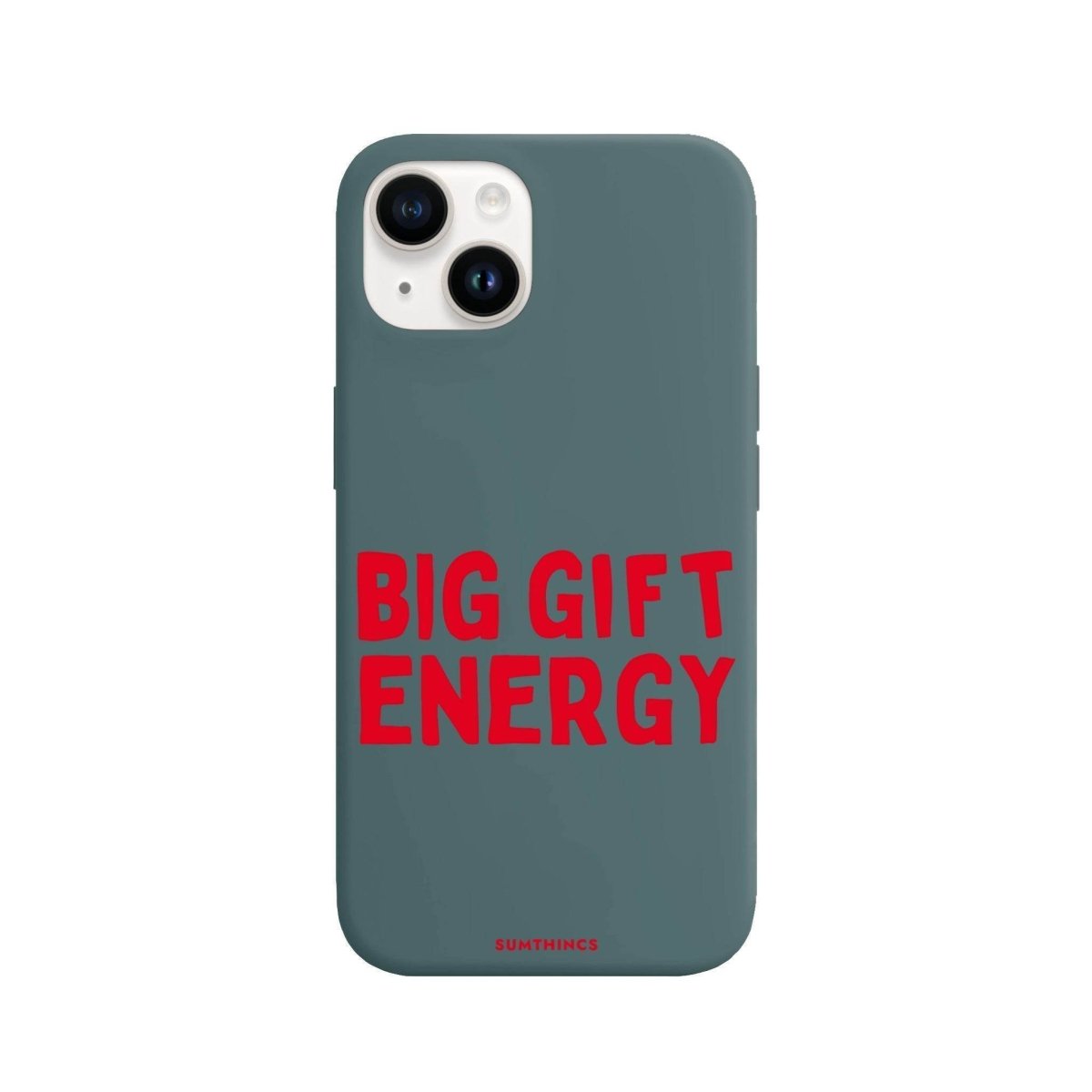 iPhone 13 Big Gift Energy Premium Telefon Kılıfı Kaktüs Yeşili - SUMTHINCS