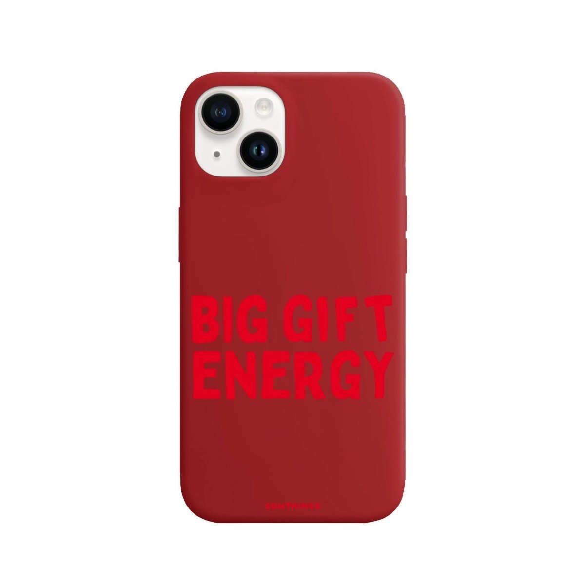 iPhone 13 Big Gift Energy Premium Telefon Kılıfı Kırmızı - SUMTHINCS