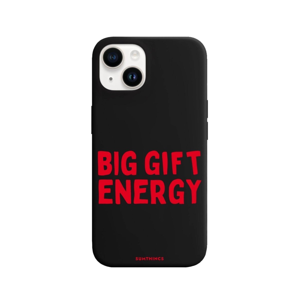iPhone 13 Big Gift Energy Premium Telefon Kılıfı Siyah - SUMTHINCS