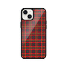 iPhone 13 Christmas Plaid Glossy Cam Telefon Kılıfı - SUMTHINCS
