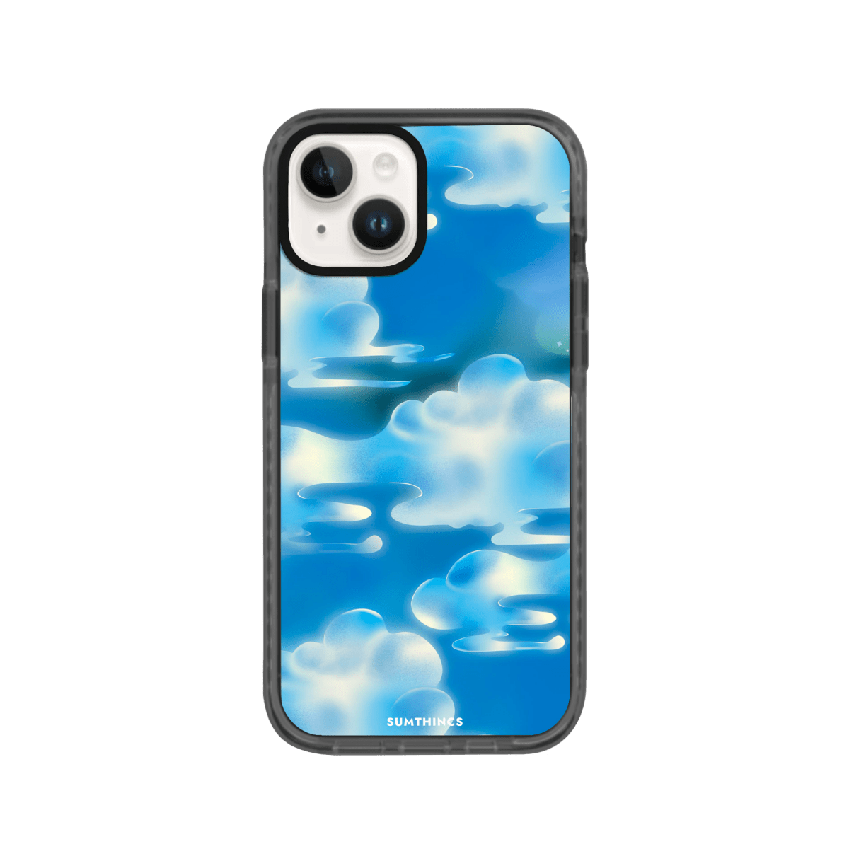 iPhone 13 Daydream Procase Şeffaf Telefon Kılıfı Antrasit - SUMTHINCS