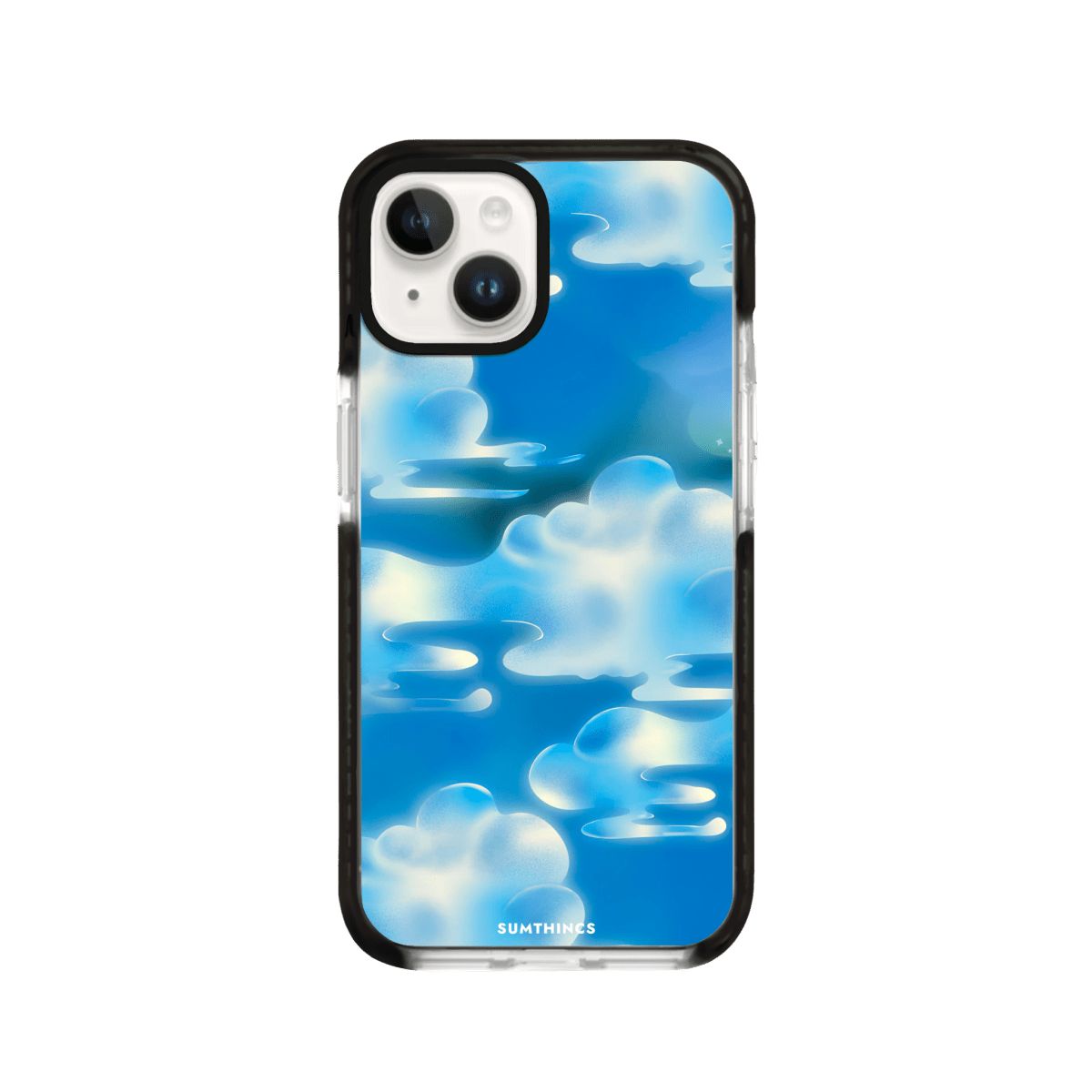 iPhone 13 Daydream Procase Şeffaf Telefon Kılıfı Siyah Şeffaf - SUMTHINCS