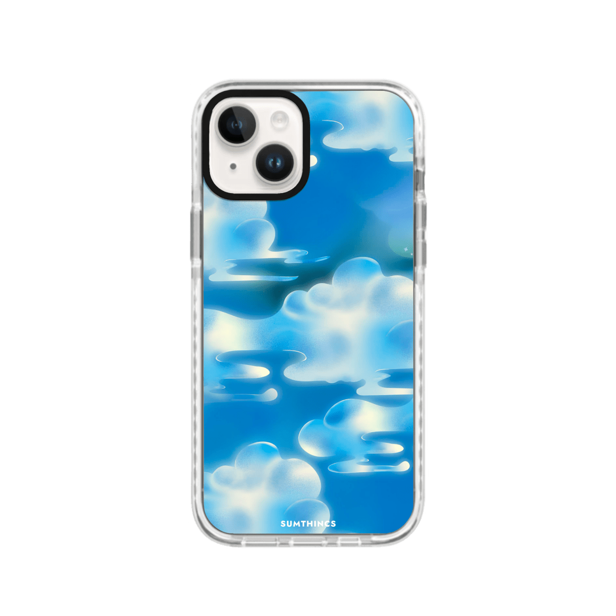 iPhone 13 Daydream Procase Şeffaf Telefon Kılıfı Beyaz Şeffaf - SUMTHINCS