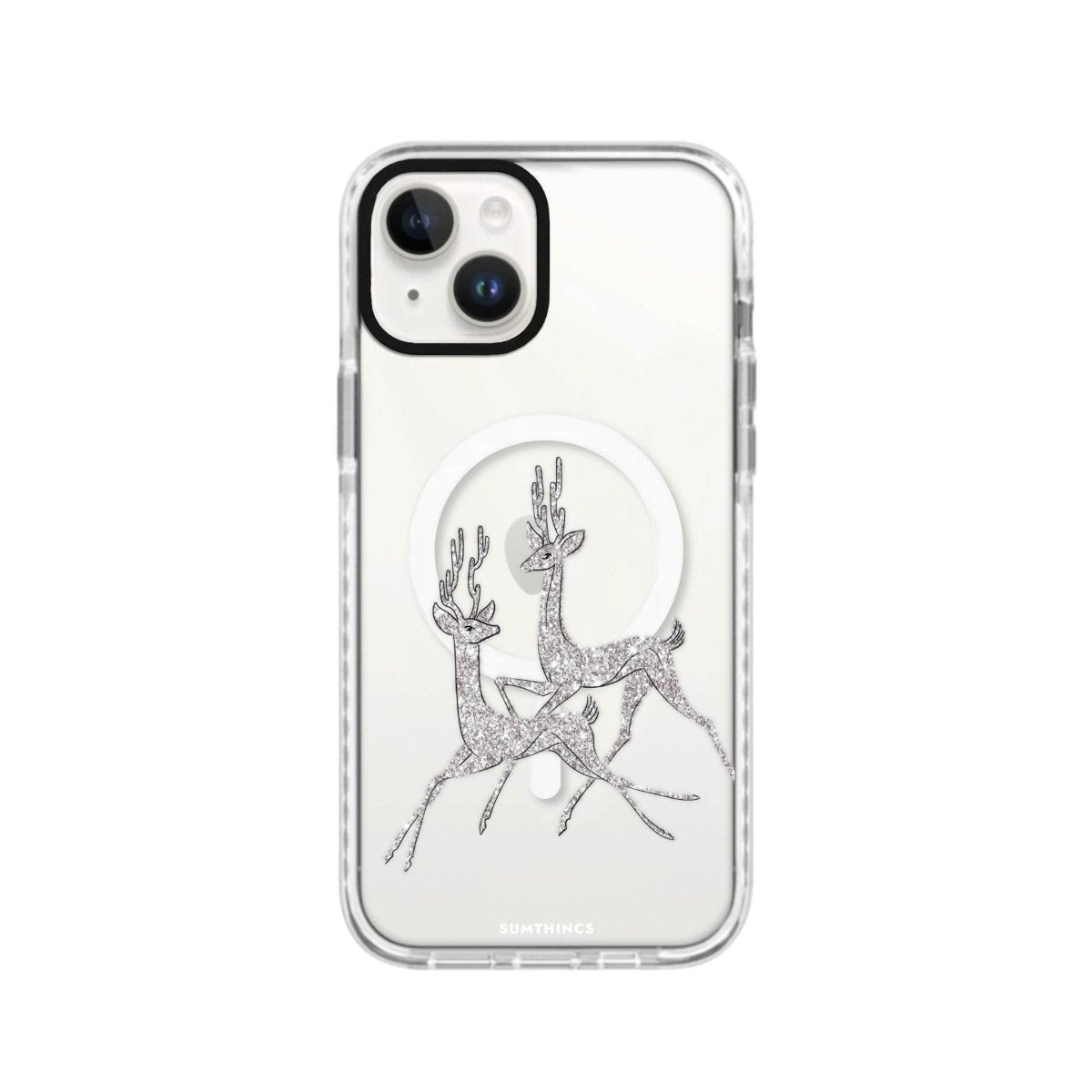 iPhone 13 Disco Deers Magsafe Procase Şeffaf Telefon Kılıfı - SUMTHINCS