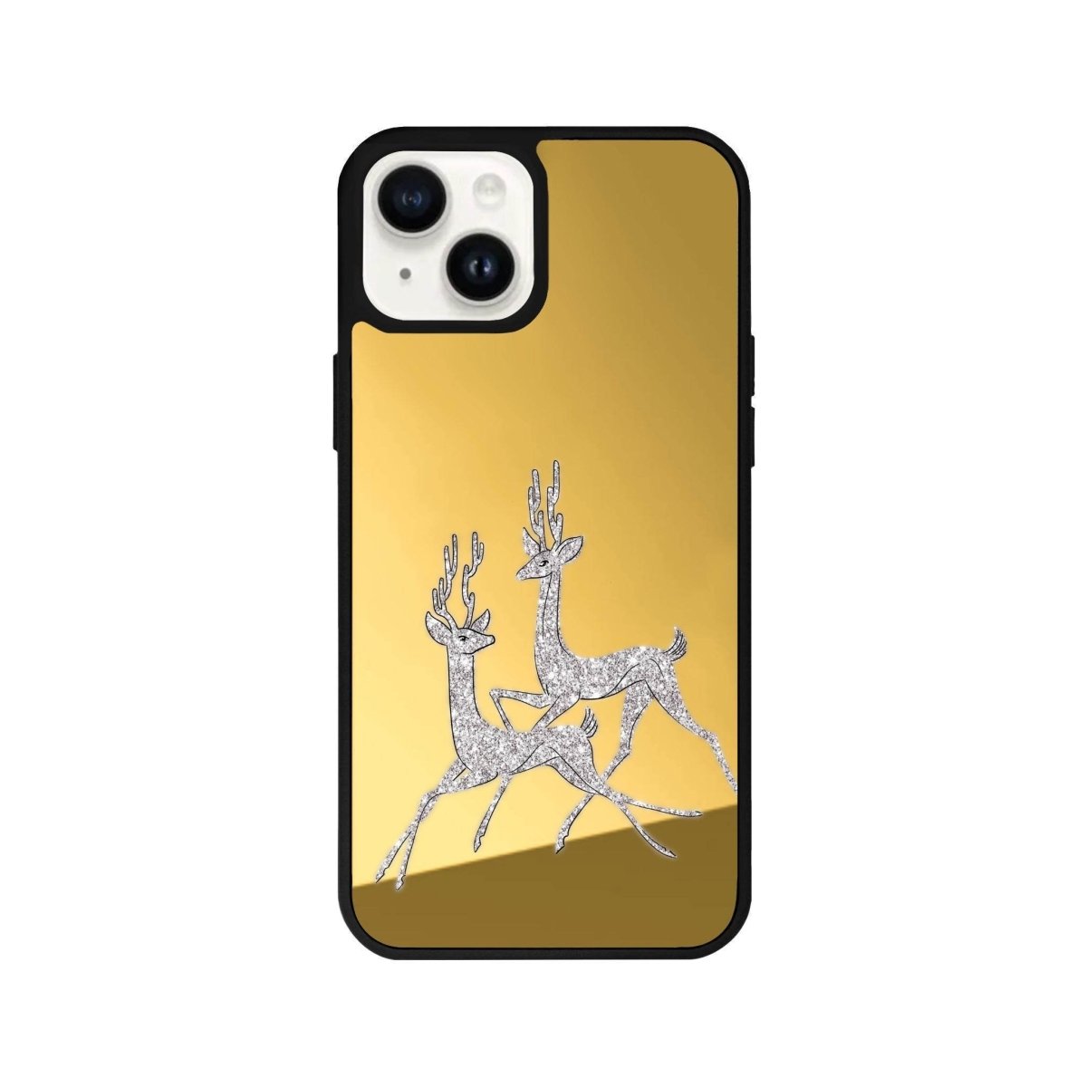 iPhone 13 Disco Deers Mirror Aynalı Telefon Kılıfı - SUMTHINCS