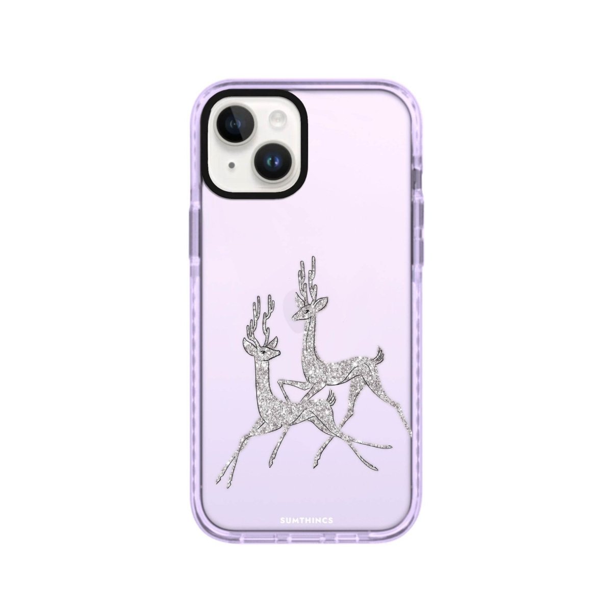 iPhone 13 Disco Deers Procase Şeffaf Telefon Kılıfı - SUMTHINCS