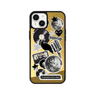 iPhone 13 Disco Stickers Mirror Aynalı Telefon Kılıfı - SUMTHINCS