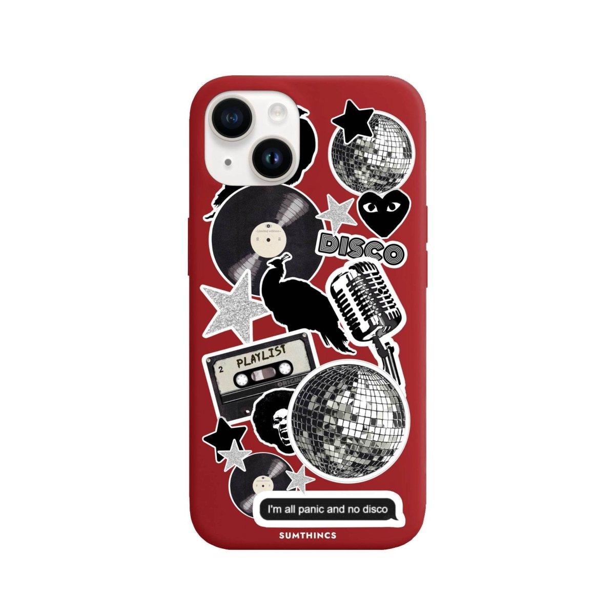 iPhone 13 Disco Stickers Premium Telefon Kılıfı - SUMTHINCS