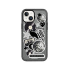 iPhone 13 Disco Stickers Procase Şeffaf Telefon Kılıfı - SUMTHINCS