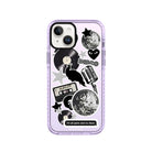 iPhone 13 Disco Stickers Procase Şeffaf Telefon Kılıfı - SUMTHINCS