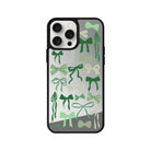 iPhone 13 Green Garland Mirror Aynalı Telefon Kılıfı - SUMTHINCS