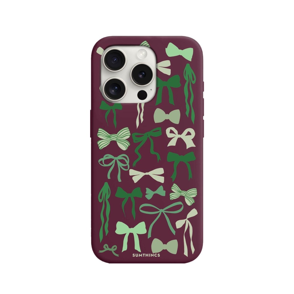 iPhone 13 Green Garland Premium Telefon Kılıfı - SUMTHINCS