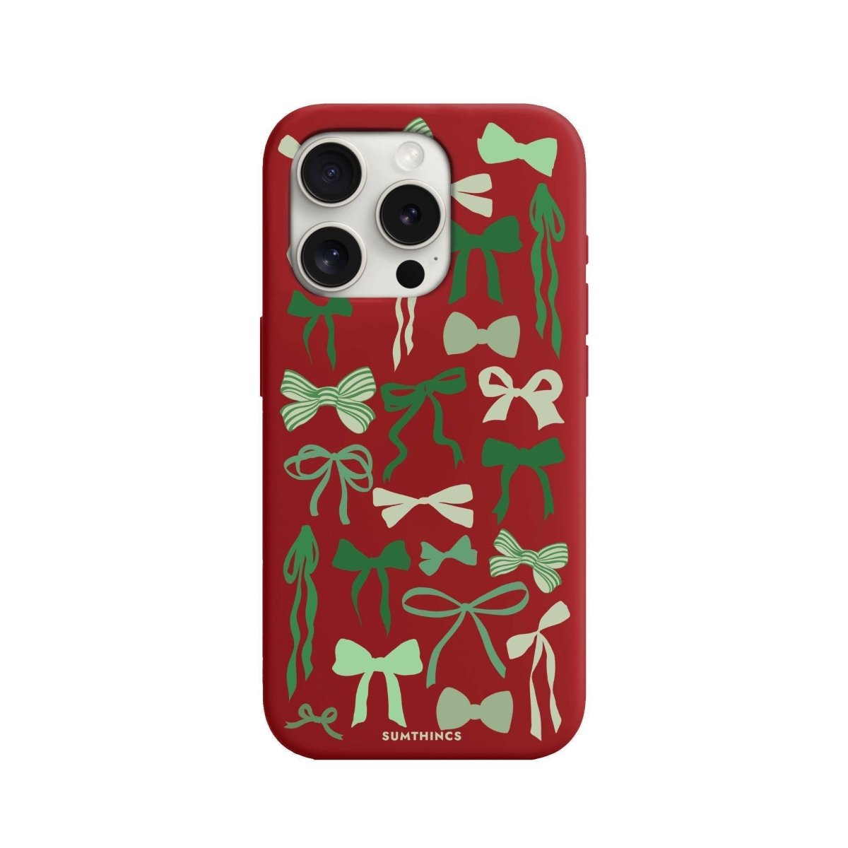 iPhone 13 Green Garland Premium Telefon Kılıfı - SUMTHINCS