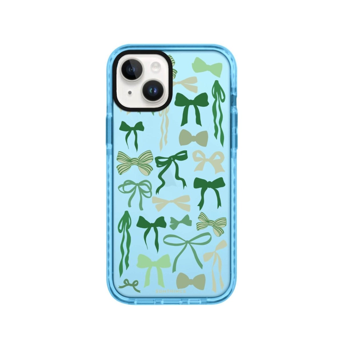 iPhone 13 Green Garland Procase Şeffaf Telefon Kılıfı - SUMTHINCS