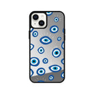 iPhone 13 I See You Mirror Aynalı Telefon Kılıfı Gümüş - SUMTHINCS