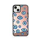 iPhone 13 I See You Mirror Aynalı Telefon Kılıfı Metalik Pembe - SUMTHINCS