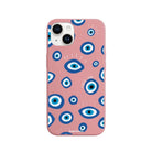 iPhone 13 I See You Premium Telefon Kılıfı Pembe - SUMTHINCS