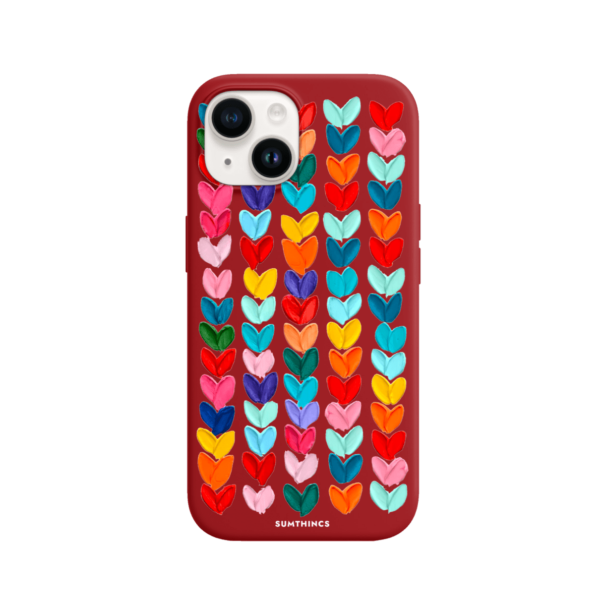 iPhone 13 Lovestorm Premium Telefon Kılıfı Kırmızı - SUMTHINCS