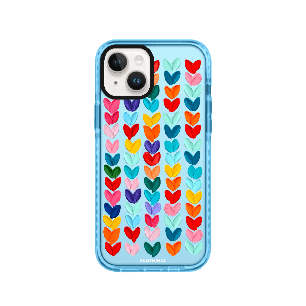 iPhone 13 Lovestorm Procase Şeffaf Telefon Kılıfı Mavi - SUMTHINCS