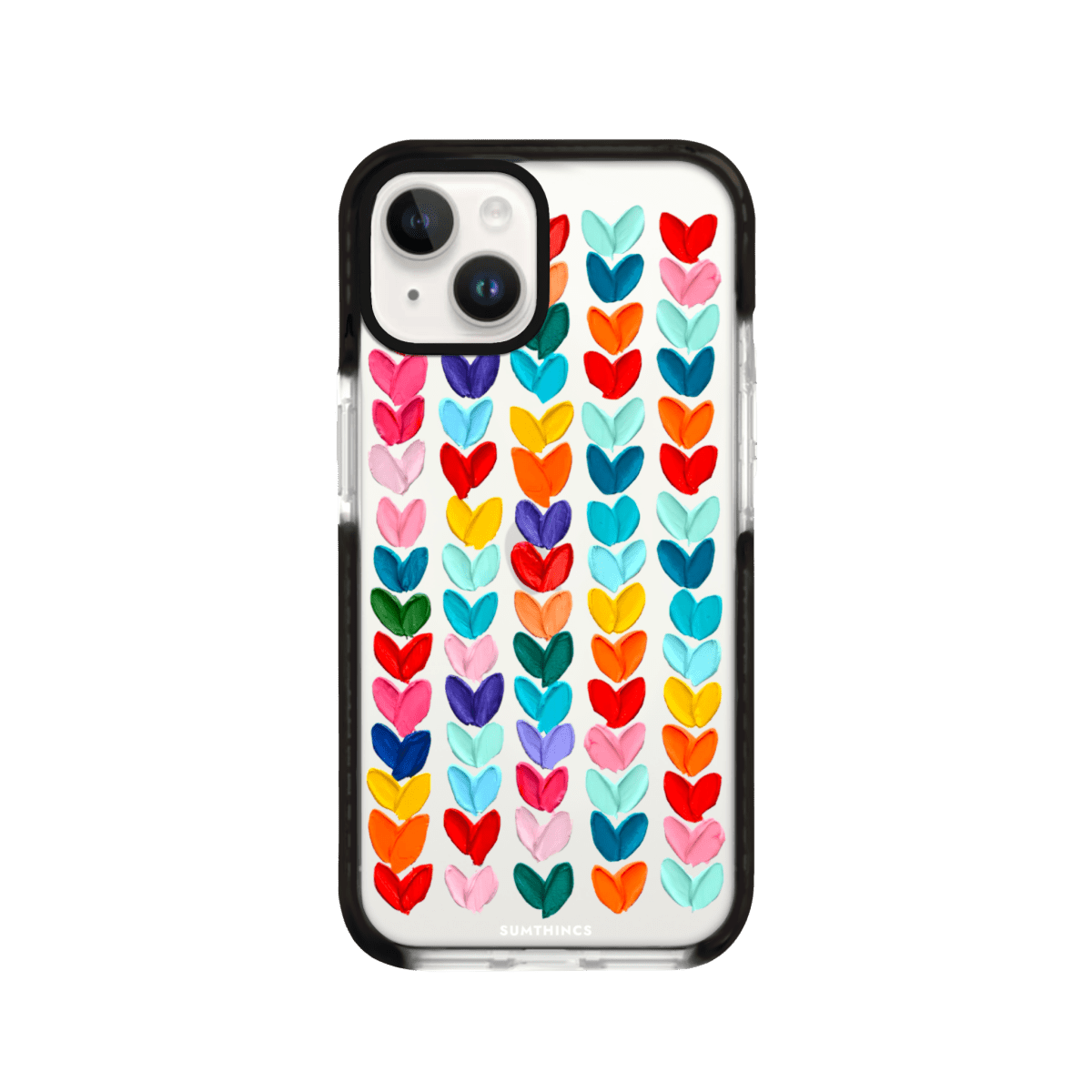 iPhone 13 Lovestorm Procase Şeffaf Telefon Kılıfı Siyah Şeffaf - SUMTHINCS