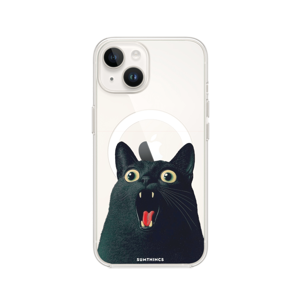 iPhone 13 Meoww Clear Magsafe Telefon Kılıfı - SUMTHINCS