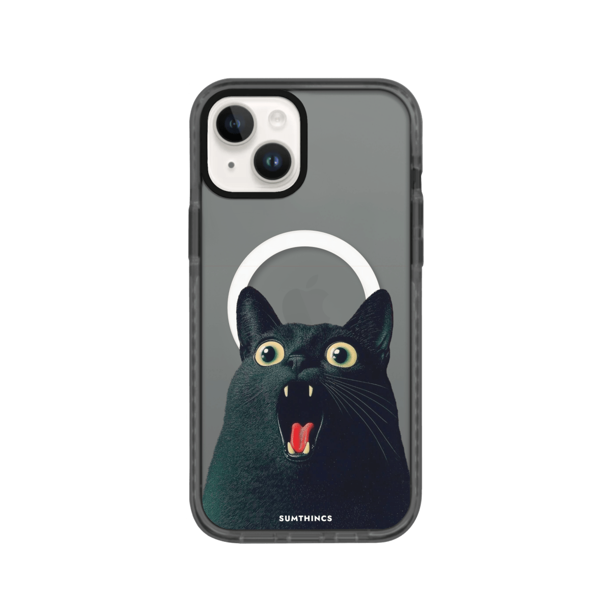 iPhone 13 Meoww Magsafe Procase Telefon Kılıfı Antrasit - SUMTHINCS