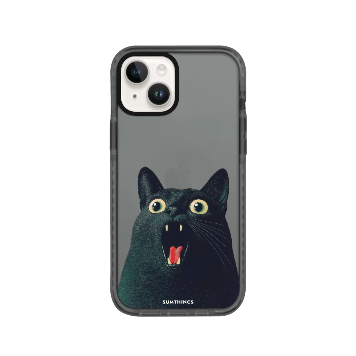 iPhone 13 Meoww Procase Telefon Kılıfı Antrasit - SUMTHINCS