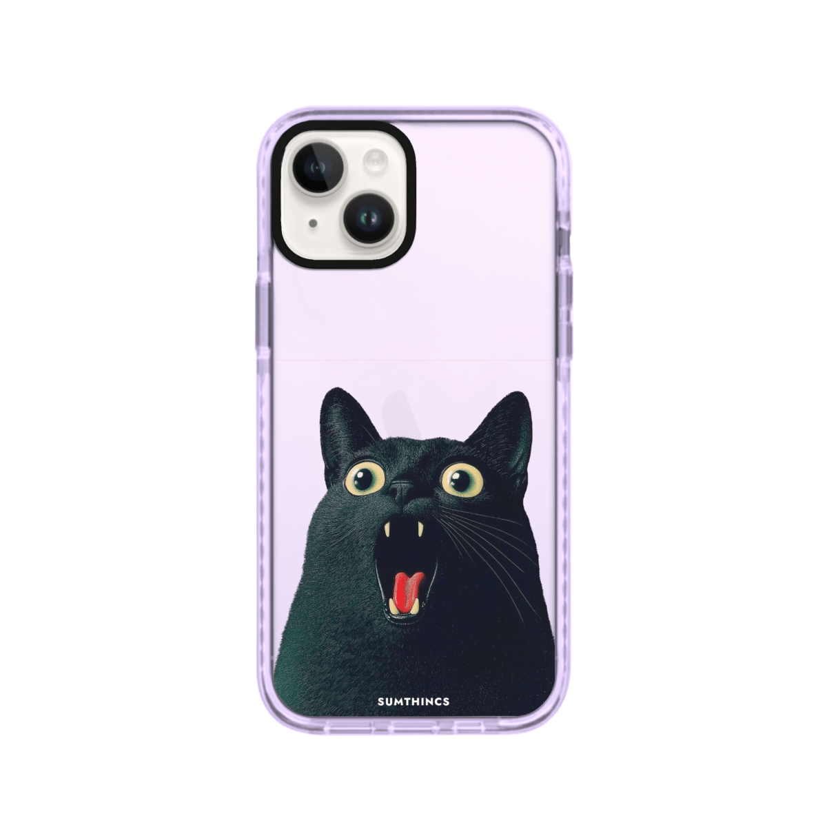 iPhone 13 Meoww Procase Telefon Kılıfı Lila - SUMTHINCS