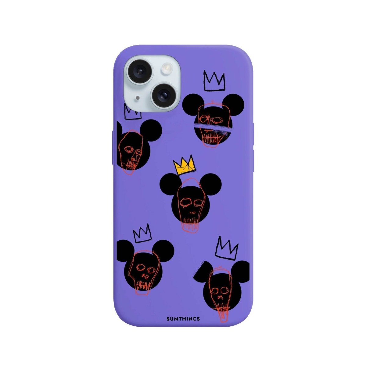 iPhone 13 Mickeys Midnight Premium Telefon Kılıfı Lila - SUMTHINCS