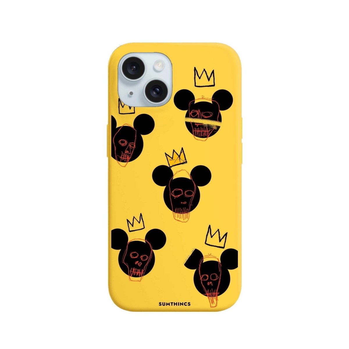 iPhone 13 Mickeys Midnight Premium Telefon Kılıfı Sarı - SUMTHINCS