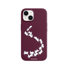 iPhone 13 Neon Fish Premium Telefon Kılıfı Bordo - SUMTHINCS