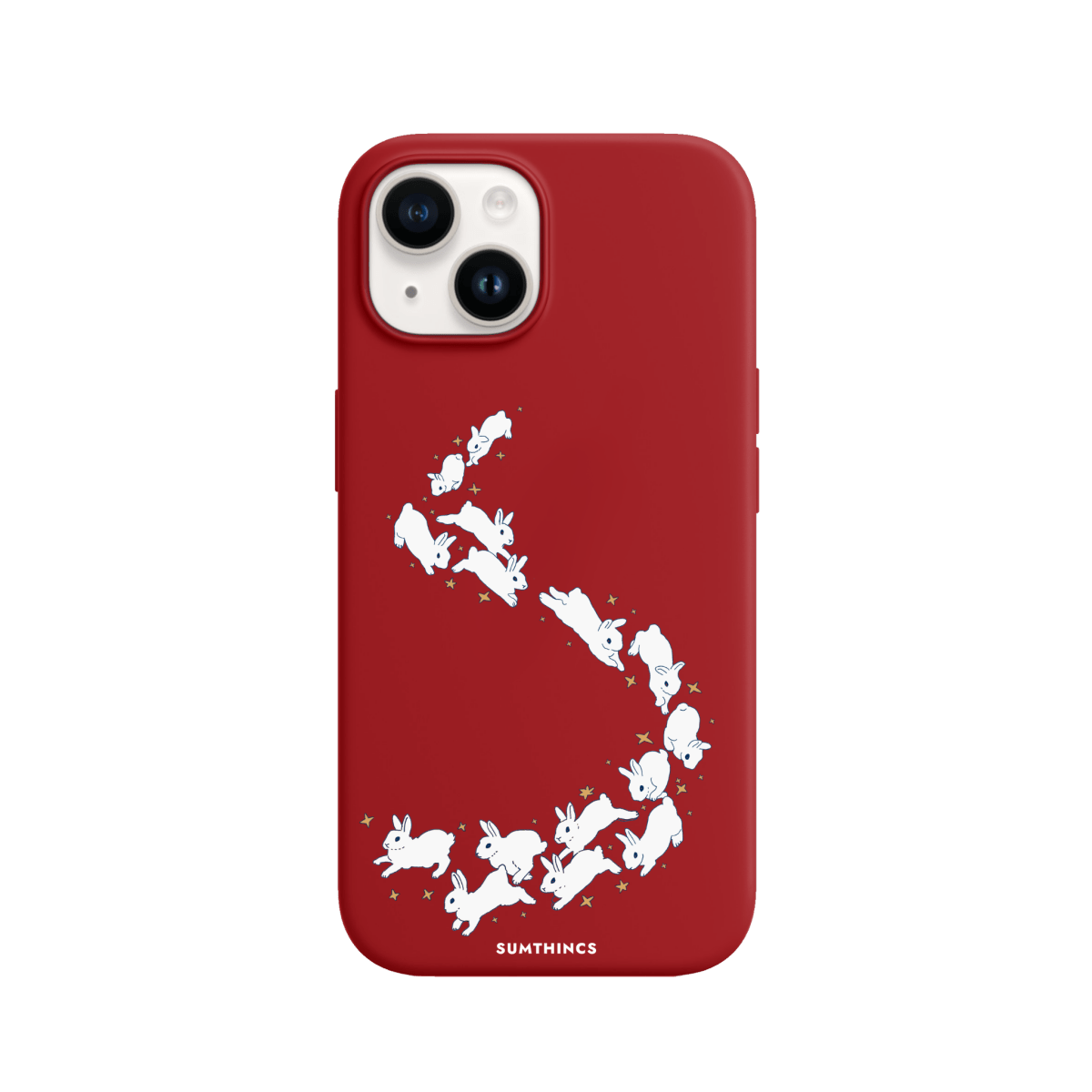 iPhone 13 Neon Fish Premium Telefon Kılıfı Kırmızı - SUMTHINCS