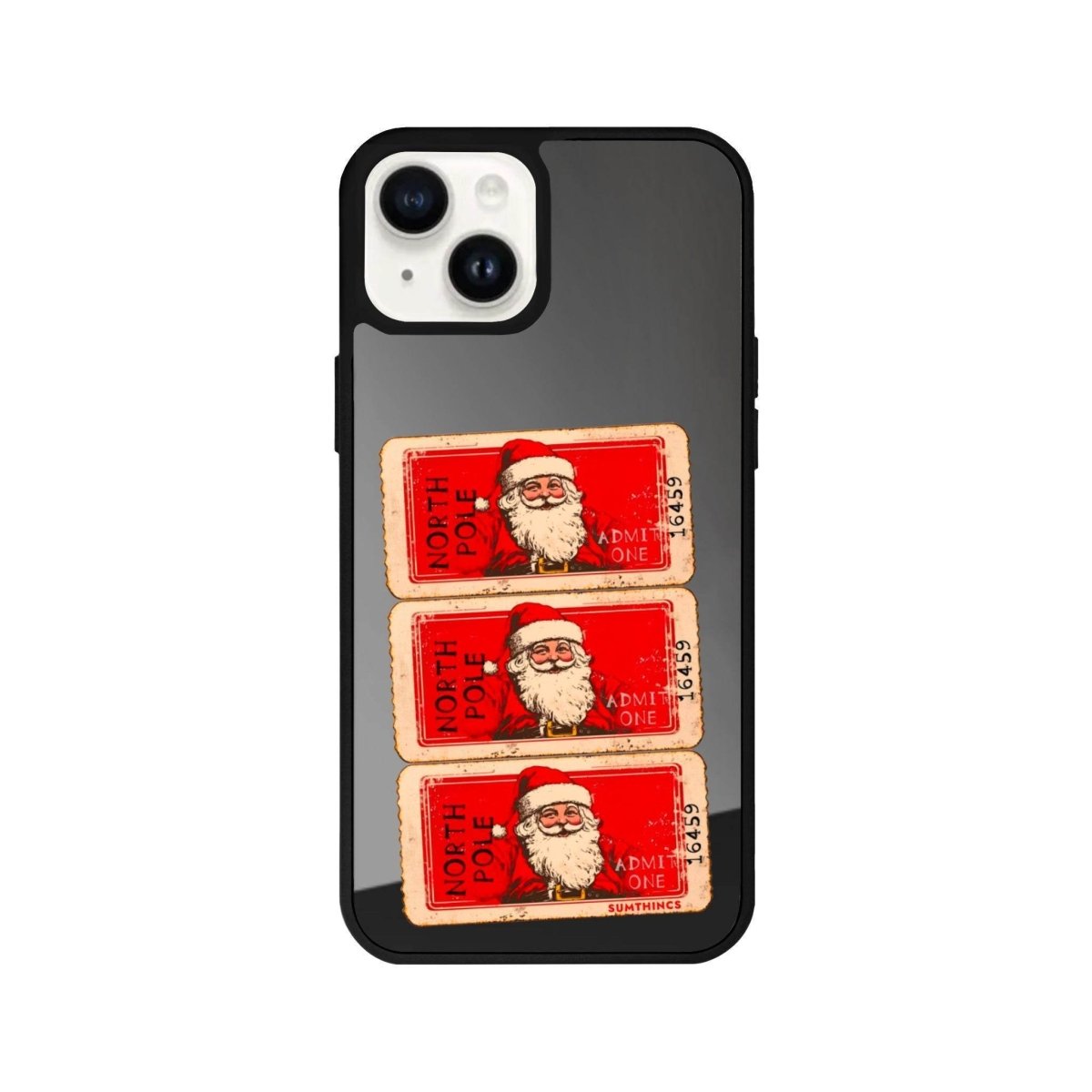 iPhone 13 Northpole Ticket Mirror Aynalı Telefon Kılıfı - SUMTHINCS