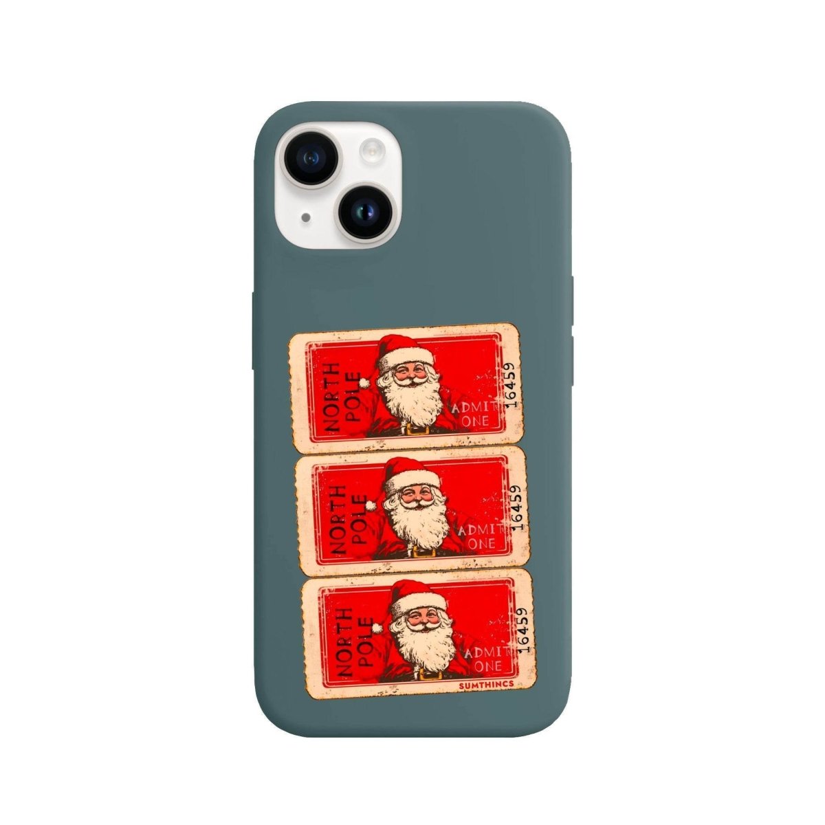 iPhone 13 Northpole Ticket Premium Telefon Kılıfı Kaktüs Yeşili - SUMTHINCS