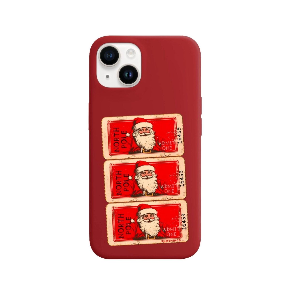 iPhone 13 Northpole Ticket Premium Telefon Kılıfı - SUMTHINCS