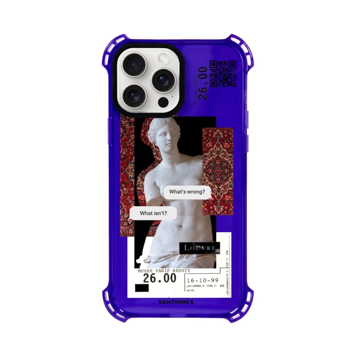 iPhone 13 PixelVenus Bumper Magsafe Şeffaf Telefon Kılıfı Mor - SUMTHINCS