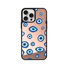 iPhone 13 Pro Max I See You Mirror Aynalı Telefon Kılıfı Metalik Pembe - SUMTHINCS